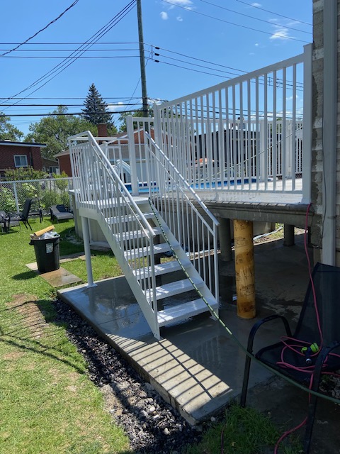 Escaliers par Aluminium Unik